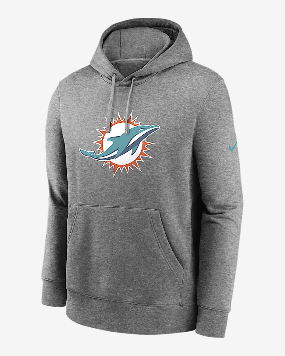 NFL Game day no7 quilted nylon football Miami dolphins hoodie jacket size deals large